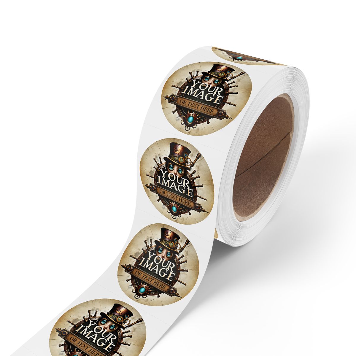 Custom Round Sticker Roll